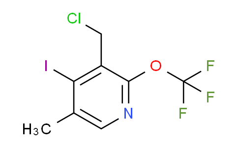 AM154252 | 1804439-65-3 | 3-(Chloromethyl)-4-iodo-5-methyl-2-(trifluoromethoxy)pyridine