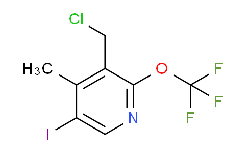 AM154253 | 1806233-08-8 | 3-(Chloromethyl)-5-iodo-4-methyl-2-(trifluoromethoxy)pyridine