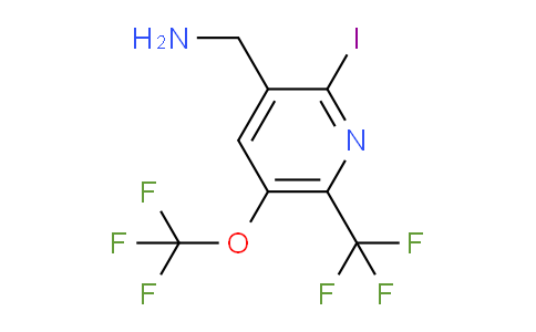 AM154256 | 1804482-13-0 | 3-(Aminomethyl)-2-iodo-5-(trifluoromethoxy)-6-(trifluoromethyl)pyridine