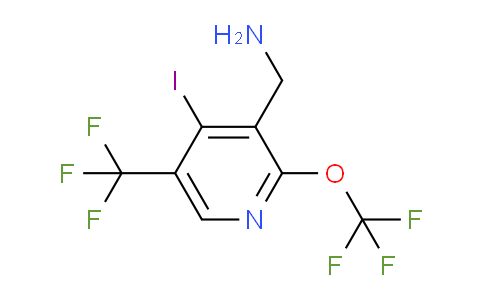 AM154257 | 1804778-72-0 | 3-(Aminomethyl)-4-iodo-2-(trifluoromethoxy)-5-(trifluoromethyl)pyridine