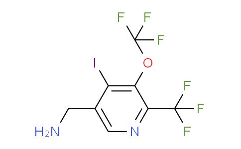 AM154258 | 1804776-70-2 | 5-(Aminomethyl)-4-iodo-3-(trifluoromethoxy)-2-(trifluoromethyl)pyridine