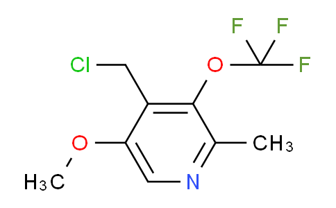 AM154271 | 1804800-61-0 | 4-(Chloromethyl)-5-methoxy-2-methyl-3-(trifluoromethoxy)pyridine