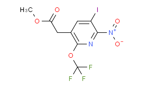 AM154281 | 1804357-17-2 | Methyl 3-iodo-2-nitro-6-(trifluoromethoxy)pyridine-5-acetate