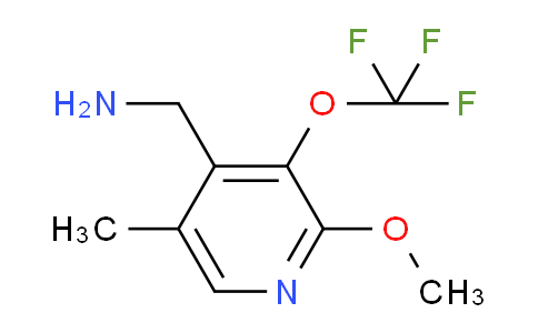 AM154285 | 1804919-23-0 | 4-(Aminomethyl)-2-methoxy-5-methyl-3-(trifluoromethoxy)pyridine