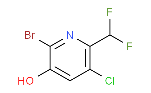 AM15429 | 1804685-84-4 | 2-Bromo-5-chloro-6-(difluoromethyl)-3-hydroxypyridine