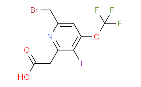 AM154301 | 1804737-18-5 | 6-(Bromomethyl)-3-iodo-4-(trifluoromethoxy)pyridine-2-acetic acid
