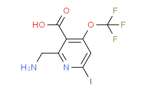 AM154303 | 1804852-03-6 | 2-(Aminomethyl)-6-iodo-4-(trifluoromethoxy)pyridine-3-carboxylic acid