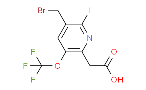 AM154308 | 1806176-73-7 | 3-(Bromomethyl)-2-iodo-5-(trifluoromethoxy)pyridine-6-acetic acid