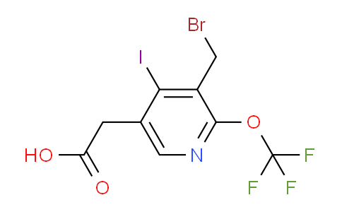 AM154311 | 1804794-23-7 | 3-(Bromomethyl)-4-iodo-2-(trifluoromethoxy)pyridine-5-acetic acid
