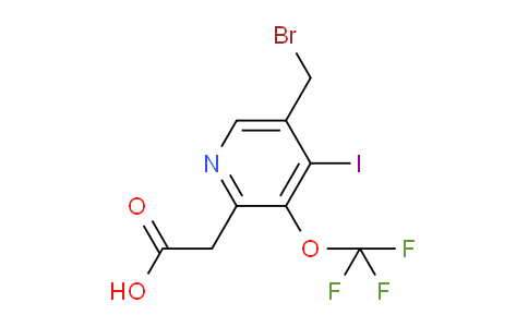 AM154315 | 1804353-90-9 | 5-(Bromomethyl)-4-iodo-3-(trifluoromethoxy)pyridine-2-acetic acid