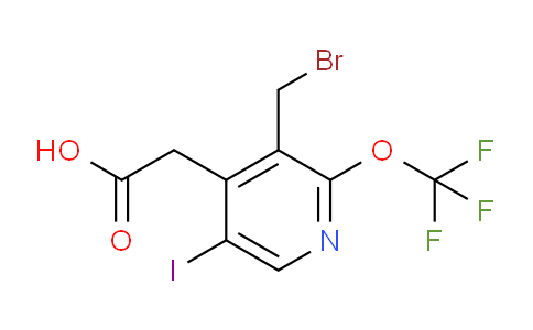 AM154319 | 1806176-79-3 | 3-(Bromomethyl)-5-iodo-2-(trifluoromethoxy)pyridine-4-acetic acid