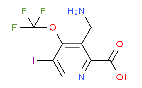 AM154325 | 1804360-42-6 | 3-(Aminomethyl)-5-iodo-4-(trifluoromethoxy)pyridine-2-carboxylic acid