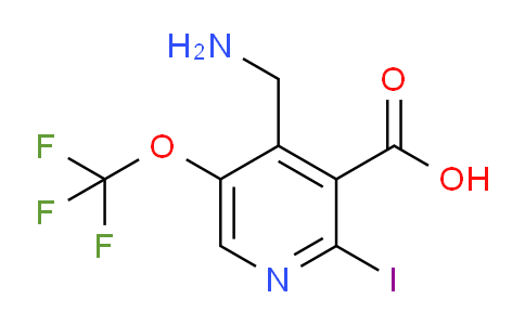 AM154326 | 1806135-96-5 | 4-(Aminomethyl)-2-iodo-5-(trifluoromethoxy)pyridine-3-carboxylic acid