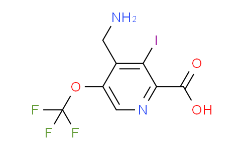 4-(Aminomethyl)-3-iodo-5-(trifluoromethoxy)pyridine-2-carboxylic acid