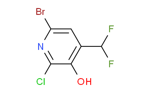AM15433 | 1805006-10-3 | 6-Bromo-2-chloro-4-(difluoromethyl)-3-hydroxypyridine