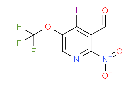 4-Iodo-2-nitro-5-(trifluoromethoxy)pyridine-3-carboxaldehyde
