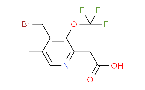 AM154334 | 1806176-90-8 | 4-(Bromomethyl)-5-iodo-3-(trifluoromethoxy)pyridine-2-acetic acid