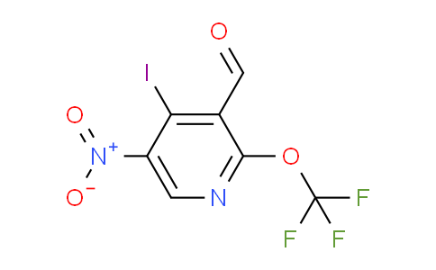 4-Iodo-5-nitro-2-(trifluoromethoxy)pyridine-3-carboxaldehyde