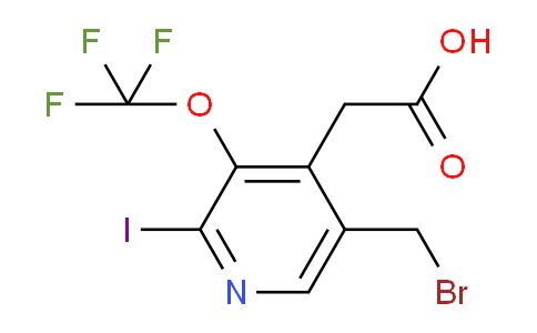 AM154337 | 1804794-49-7 | 5-(Bromomethyl)-2-iodo-3-(trifluoromethoxy)pyridine-4-acetic acid