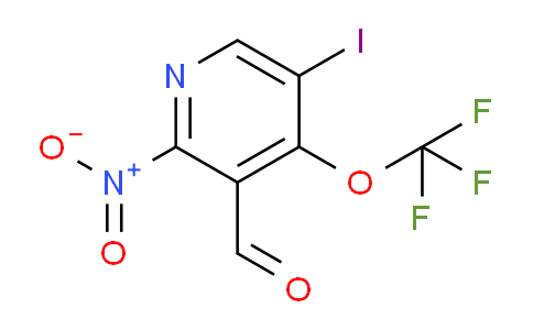 5-Iodo-2-nitro-4-(trifluoromethoxy)pyridine-3-carboxaldehyde