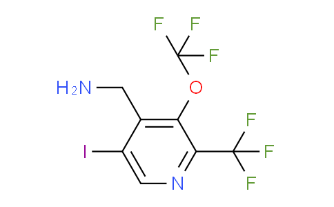 AM154348 | 1804850-60-9 | 4-(Aminomethyl)-5-iodo-3-(trifluoromethoxy)-2-(trifluoromethyl)pyridine