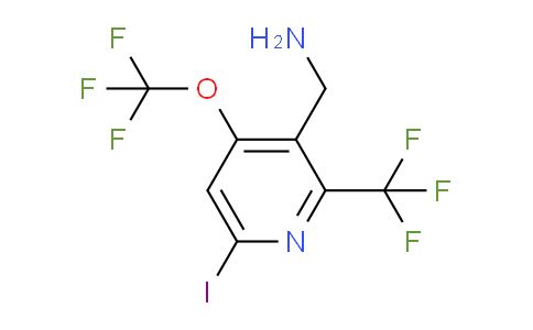 AM154352 | 1804738-95-1 | 3-(Aminomethyl)-6-iodo-4-(trifluoromethoxy)-2-(trifluoromethyl)pyridine