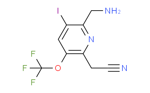 AM154356 | 1804845-40-6 | 2-(Aminomethyl)-3-iodo-5-(trifluoromethoxy)pyridine-6-acetonitrile