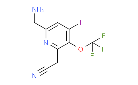 AM154359 | 1804776-75-7 | 6-(Aminomethyl)-4-iodo-3-(trifluoromethoxy)pyridine-2-acetonitrile