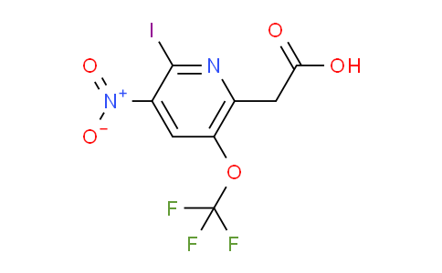 AM154362 | 1804735-72-5 | 2-Iodo-3-nitro-5-(trifluoromethoxy)pyridine-6-acetic acid