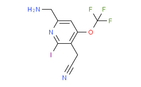AM154365 | 1804482-25-4 | 6-(Aminomethyl)-2-iodo-4-(trifluoromethoxy)pyridine-3-acetonitrile
