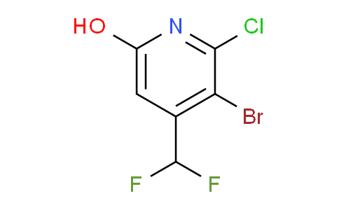 AM15437 | 1805158-19-3 | 3-Bromo-2-chloro-4-(difluoromethyl)-6-hydroxypyridine