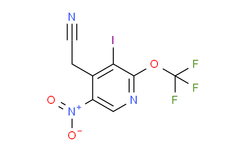 AM154377 | 1806167-19-0 | 3-Iodo-5-nitro-2-(trifluoromethoxy)pyridine-4-acetonitrile