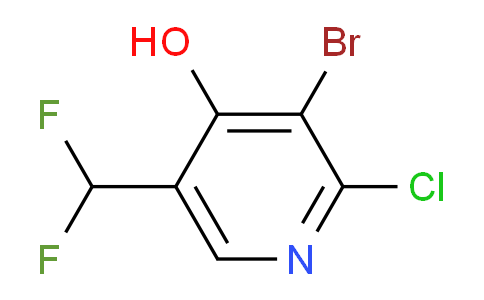 AM15438 | 1804685-88-8 | 3-Bromo-2-chloro-5-(difluoromethyl)-4-hydroxypyridine