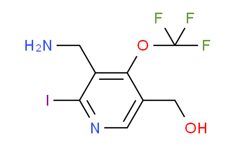 AM154387 | 1804436-57-4 | 3-(Aminomethyl)-2-iodo-4-(trifluoromethoxy)pyridine-5-methanol
