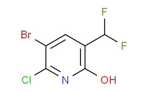 AM15439 | 1803687-58-2 | 3-Bromo-2-chloro-5-(difluoromethyl)-6-hydroxypyridine