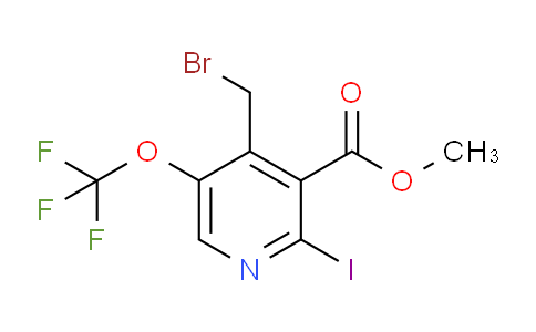 AM154390 | 1806176-01-1 | Methyl 4-(bromomethyl)-2-iodo-5-(trifluoromethoxy)pyridine-3-carboxylate