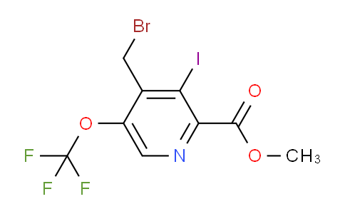 AM154399 | 1806737-76-7 | Methyl 4-(bromomethyl)-3-iodo-5-(trifluoromethoxy)pyridine-2-carboxylate