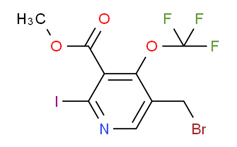 AM154405 | 1804353-59-0 | Methyl 5-(bromomethyl)-2-iodo-4-(trifluoromethoxy)pyridine-3-carboxylate