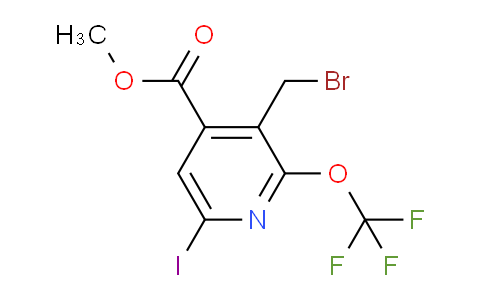 AM154407 | 1804628-77-0 | Methyl 3-(bromomethyl)-6-iodo-2-(trifluoromethoxy)pyridine-4-carboxylate