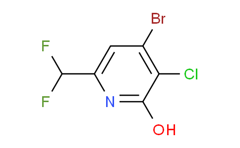 AM15441 | 1804457-88-2 | 4-Bromo-3-chloro-6-(difluoromethyl)-2-hydroxypyridine