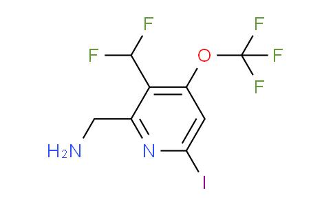 AM154413 | 1804849-80-6 | 2-(Aminomethyl)-3-(difluoromethyl)-6-iodo-4-(trifluoromethoxy)pyridine