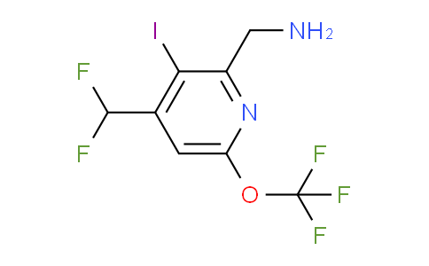 AM154415 | 1806194-03-5 | 2-(Aminomethyl)-4-(difluoromethyl)-3-iodo-6-(trifluoromethoxy)pyridine
