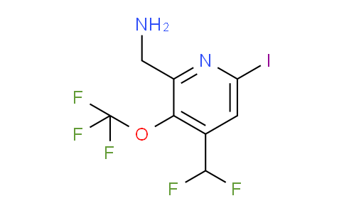 AM154417 | 1806134-42-8 | 2-(Aminomethyl)-4-(difluoromethyl)-6-iodo-3-(trifluoromethoxy)pyridine
