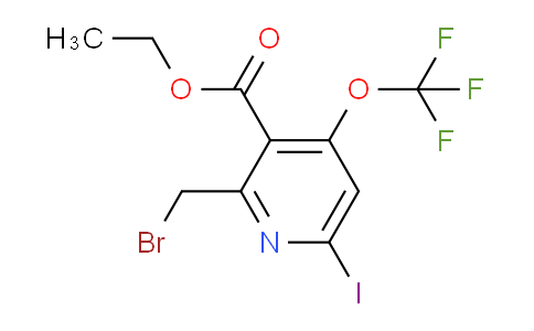 AM154419 | 1804833-94-0 | Ethyl 2-(bromomethyl)-6-iodo-4-(trifluoromethoxy)pyridine-3-carboxylate