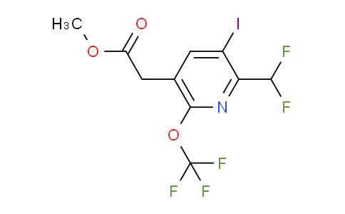 AM154421 | 1804800-21-2 | Methyl 2-(difluoromethyl)-3-iodo-6-(trifluoromethoxy)pyridine-5-acetate