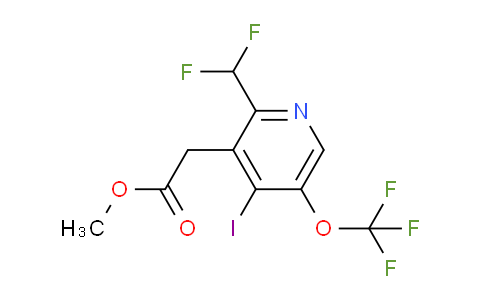 AM154427 | 1804744-95-3 | Methyl 2-(difluoromethyl)-4-iodo-5-(trifluoromethoxy)pyridine-3-acetate