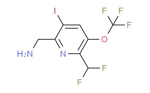 AM154428 | 1805969-96-3 | 2-(Aminomethyl)-6-(difluoromethyl)-3-iodo-5-(trifluoromethoxy)pyridine