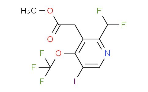 AM154431 | 1804353-61-4 | Methyl 2-(difluoromethyl)-5-iodo-4-(trifluoromethoxy)pyridine-3-acetate