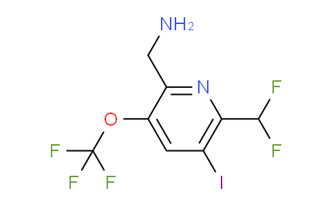 AM154432 | 1806134-52-0 | 2-(Aminomethyl)-6-(difluoromethyl)-5-iodo-3-(trifluoromethoxy)pyridine