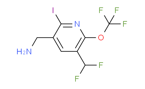 AM154434 | 1805970-23-3 | 3-(Aminomethyl)-5-(difluoromethyl)-2-iodo-6-(trifluoromethoxy)pyridine